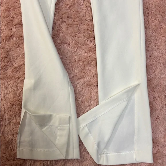 Zara high waisted slacks split hem boot cut dress pants small - Picture 6 of 6